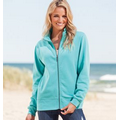 Enza Ladies Relaxed Fit Sueded Fleece Jacket (XS-4X)